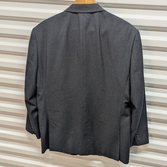 Creation Bespoke Design Charcoal Gray Slim Fit Suit 42S Blazer 33 x 30.5 pants - Picture 3 of 10